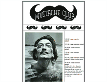 Tablet Screenshot of mustacheclub.cgregori.com